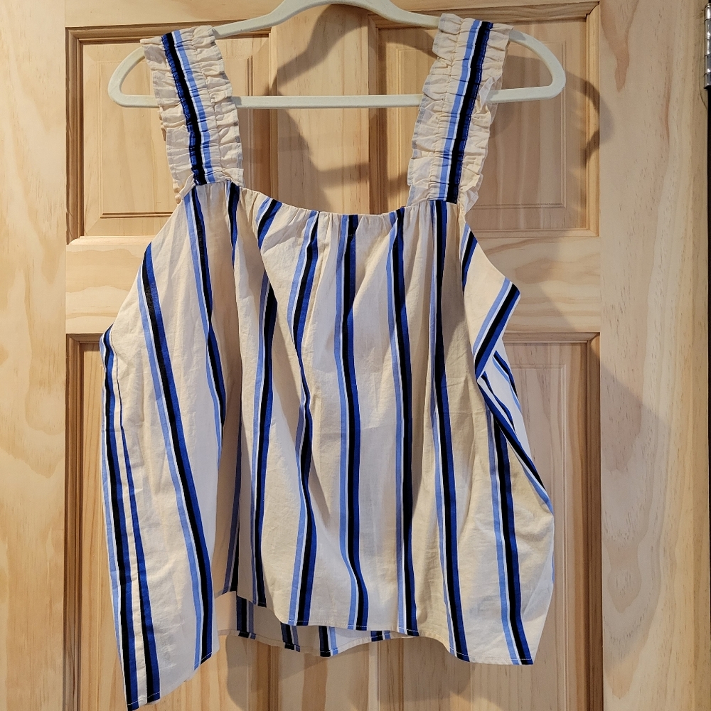NWT Ann Taylor Striped Tank